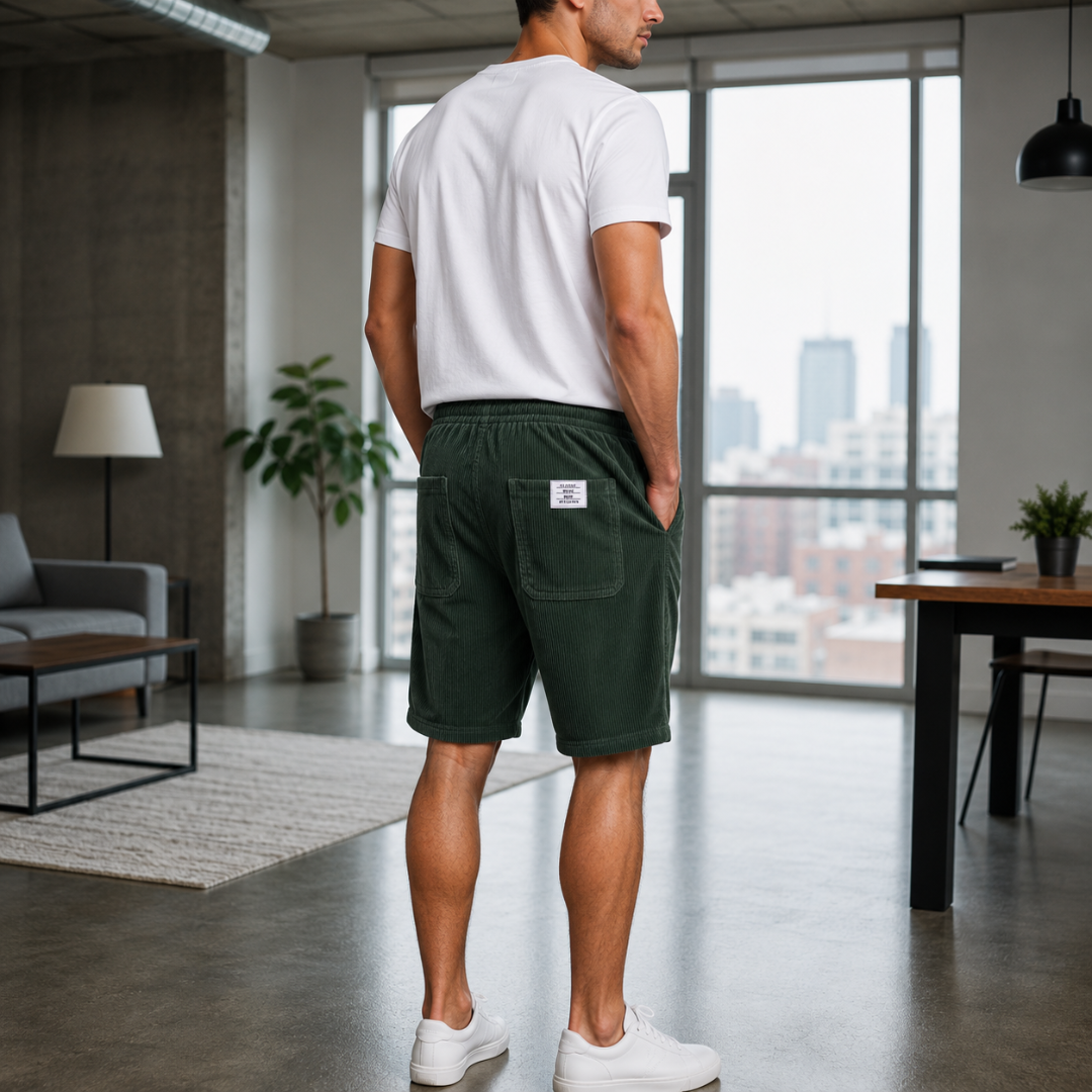 Pantalones de tercio pelo elegante