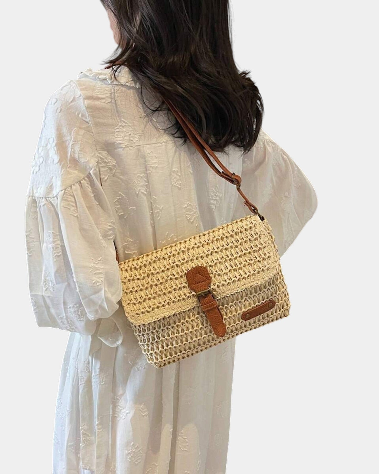Bolso de estilo trenzado