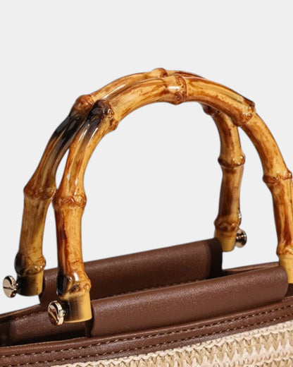 Bolso de estilo trenzado