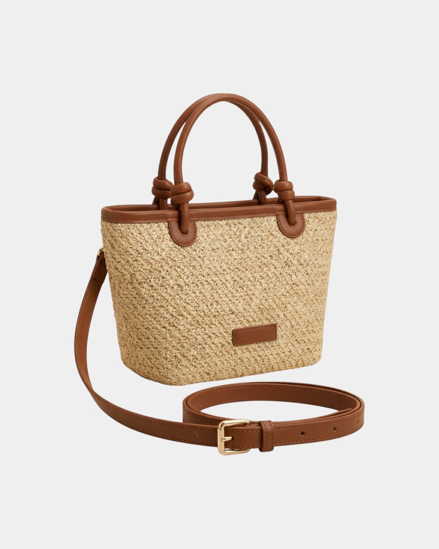 Bolso bandolera trenzado