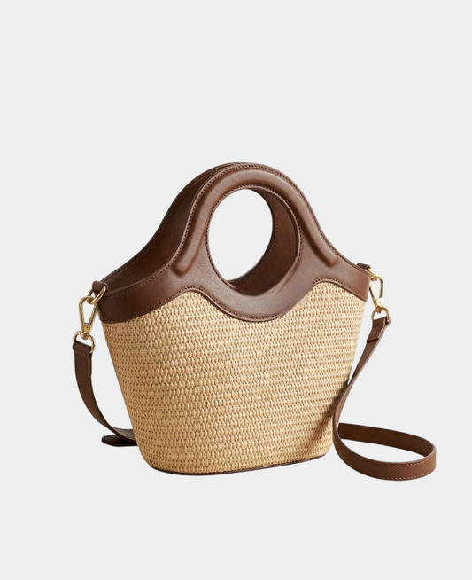Bolso de estilo trenzado