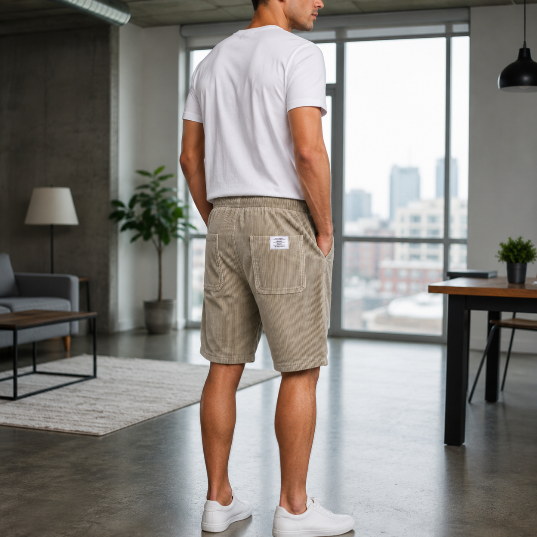 Pantalones de tercio pelo elegante