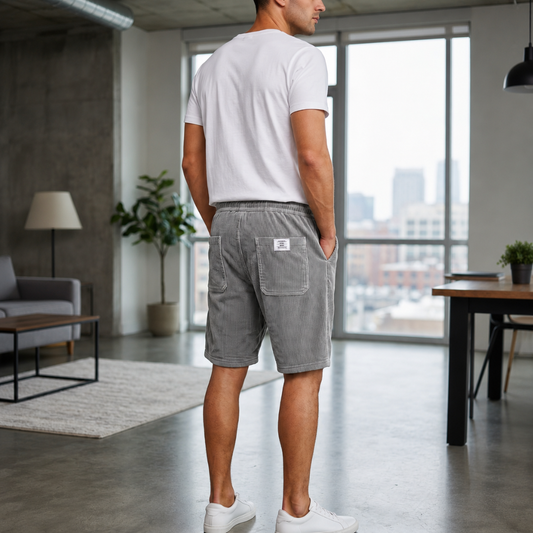 Pantalones de tercio pelo elegante