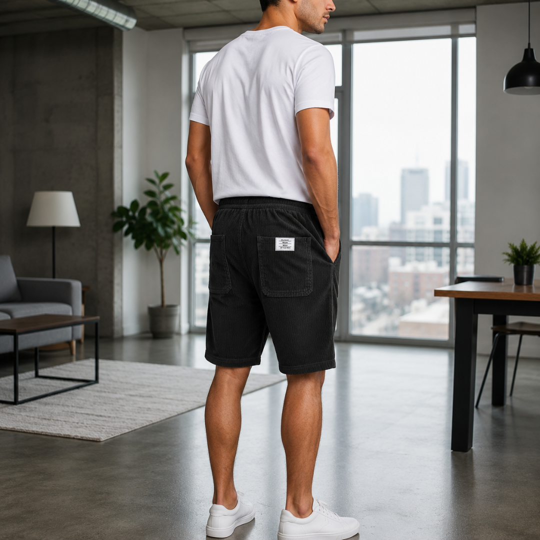 Pantalones de tercio pelo elegante
